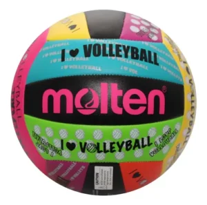 BALÓN DE VÓLEIBOL MOLTEN MS500 LUV N°5 MULTICOLOR